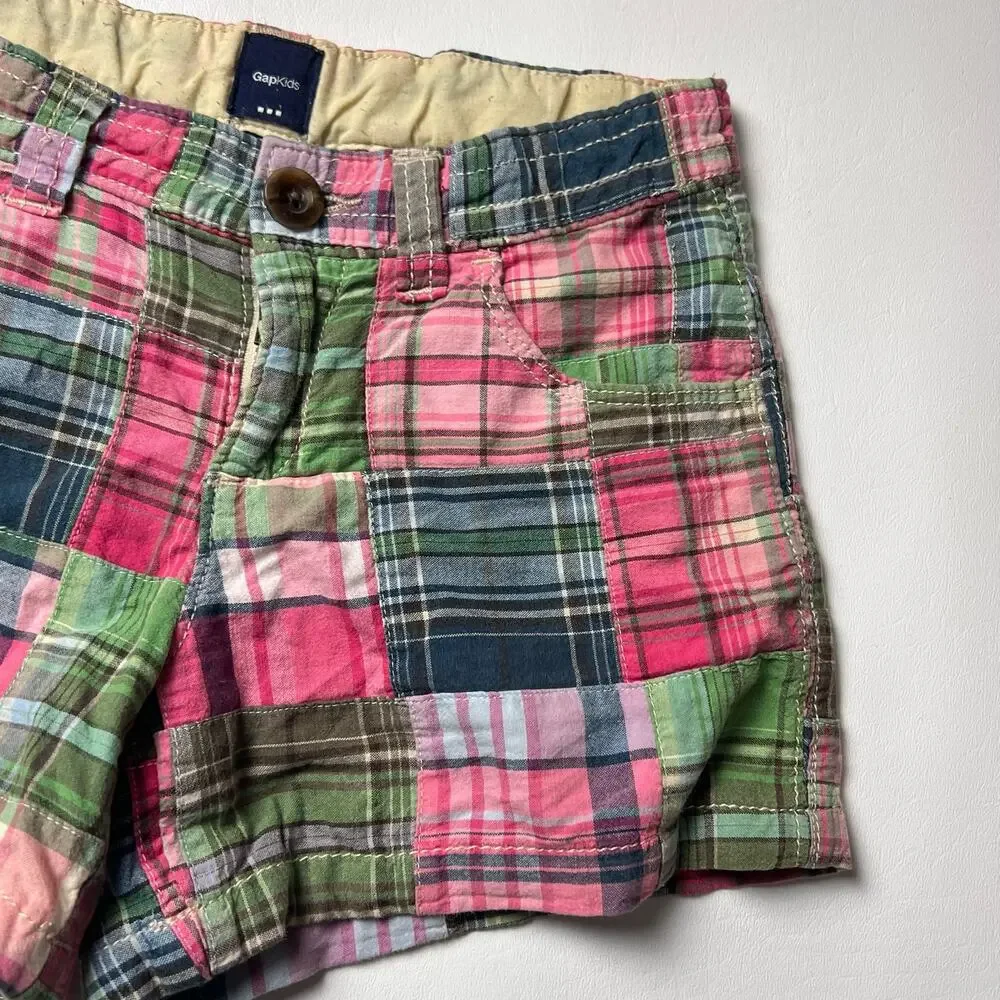 GAP kids plaid